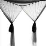 Jaring Nyamuk untuk Tempat Tidur, Selimut Besar Hitam, Hammock untuk Gadis, Jaring Tempat Tidur dari Tempat Tidur Single hingga Tempat Tidur King Size, Instalasi Mudah